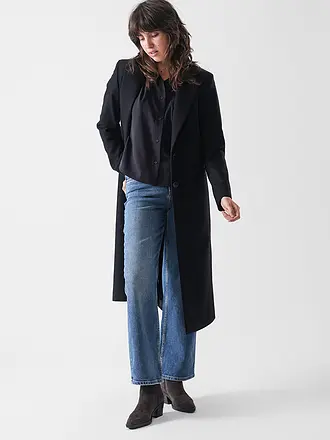 HUGO | Manteau en laine MOJENI | schwarz